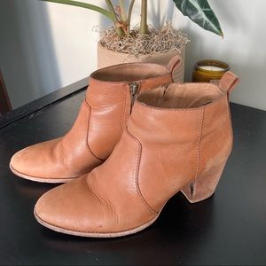 Madewell leather booties